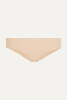 Thumbnail for your product : Commando Stretch-cotton Briefs - Beige