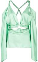 Thumbnail for your product : Cult Gaia Amelia handkerchief blouse