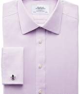 Thumbnail for your product : Charles Tyrwhitt Extra slim fit non-iron imperial weave lilac shirt