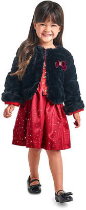 Disney Minnie Mouse Deluxe Faux Fur Jacket for Girls