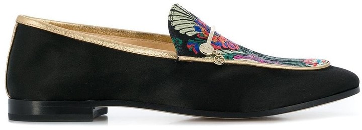 embroidered loafers womens