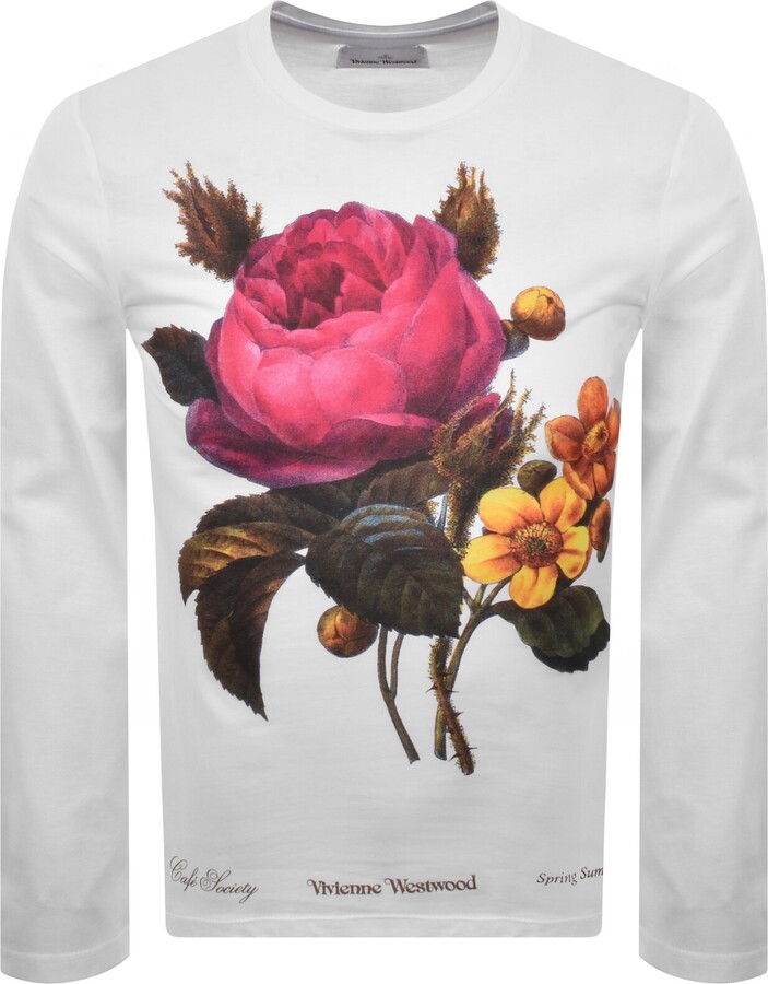 Vivienne Westwood Flowers T Shirt White