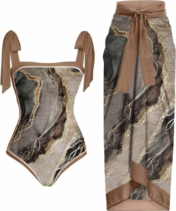 KOUZHAOA 2 Cup Size Bigger Swimwear Best Bathing Suit for My Body Type