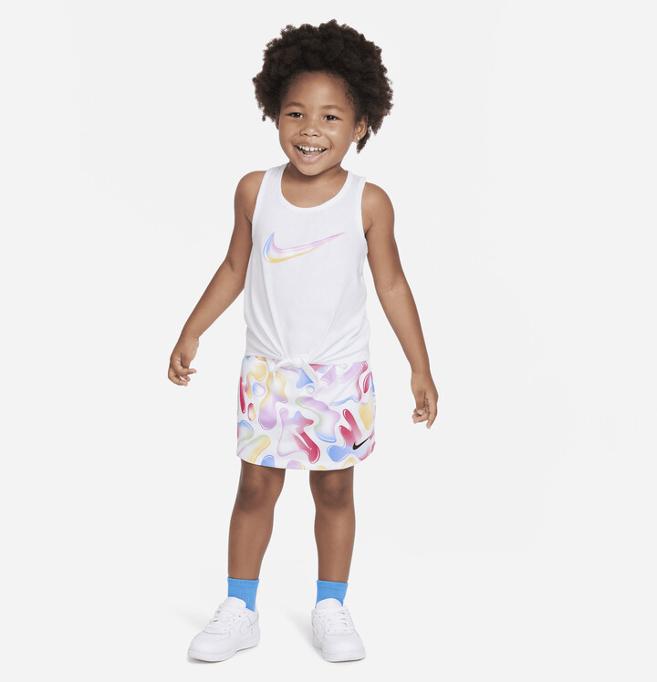 Nike Toddler Tank Top and Skirt Set in White - ShopStyle