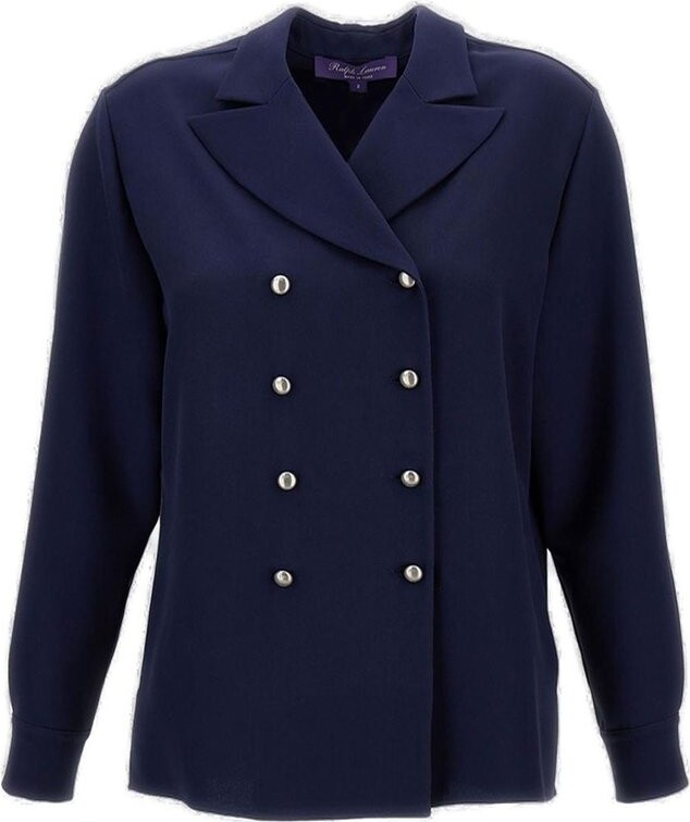 Ralph Lauren Double-Breasted Tailored Shirt