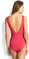 Thumbnail for your product : Clube Bossa One-Piece Side-Drape Swimsuit