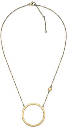 Tommy Hilfiger Ladies Gold IP Stainless Steel Necklace