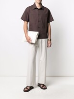 Thumbnail for your product : Bottega Veneta Slit-Pocket Short-Sleeve Shirt