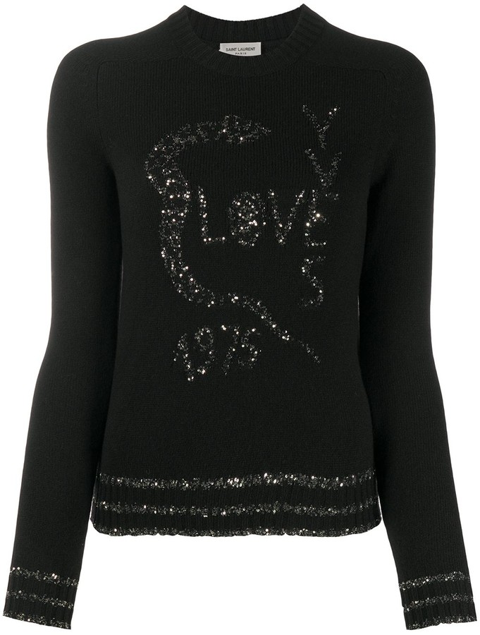 ysl womens jumper