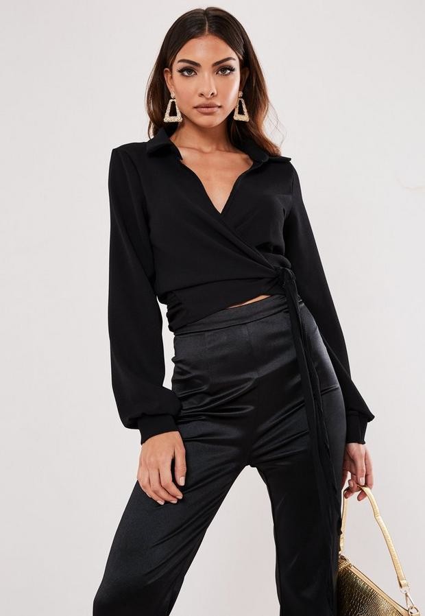 wrap blouses and dresses