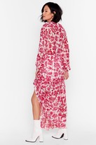 Thumbnail for your product : Nasty Gal Womens Paisley Floral V Neck Maxi Dress - White - 12