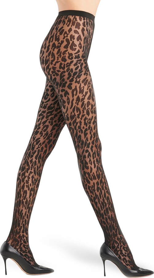 leopard opaque tights Winter Essential 