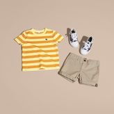 Thumbnail for your product : Burberry Striped Cotton T-shirt
