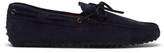 Thumbnail for your product : Tod's Gommino Suede Driving Shoes - Navy