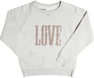 Zadig & Voltaire Zadig&voltaire Love Embellished Cotton Sweatshirt