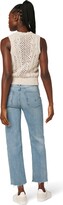 Thumbnail for your product : Hudson Remi Frayed High Waist Crop Straight Leg Jeans