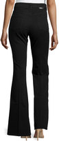 Thumbnail for your product : Stella McCartney Dramatic Flare-Leg Denim Trousers, Black