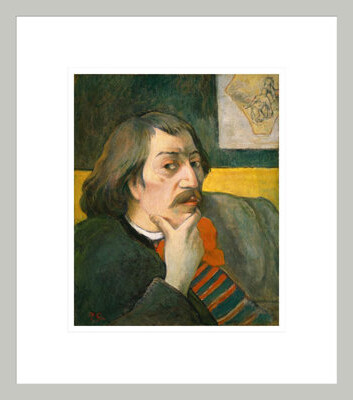 Red Barrel Studio Self Portrait by Paul Gauguin - Framed Giclee Print