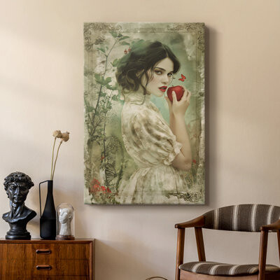 House of Hampton WOMEN Series CCCLXXIII -Premium Gallery Wrapped Canvas -Ready to Hang