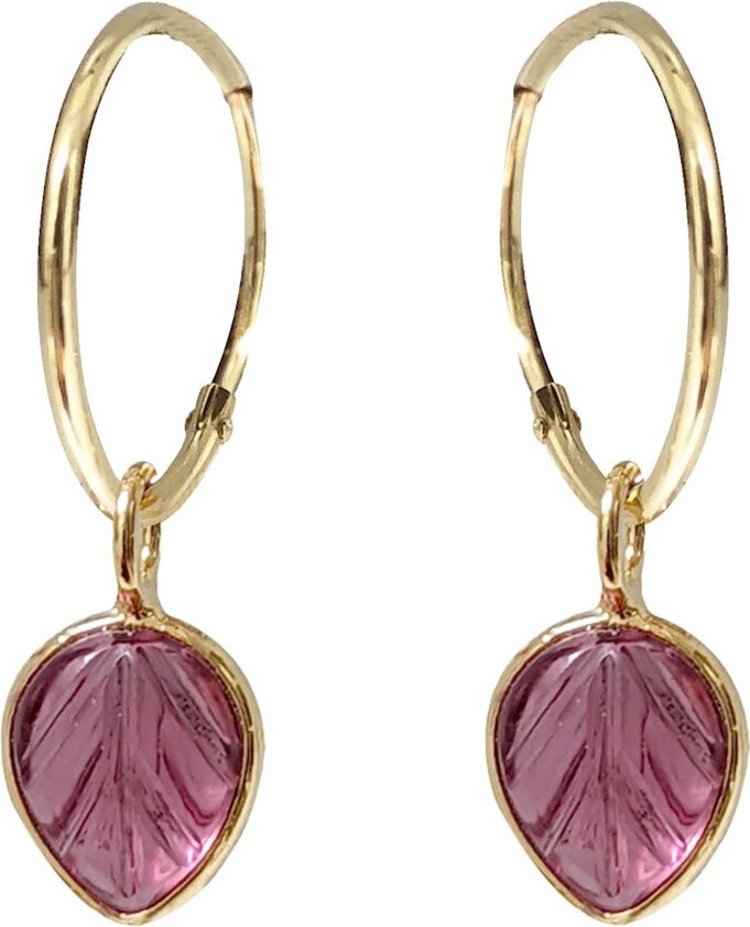 Pink Tourmaline Earrings | ShopStyle