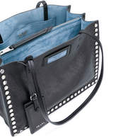 Thumbnail for your product : Prada Etiquette studded tote bag