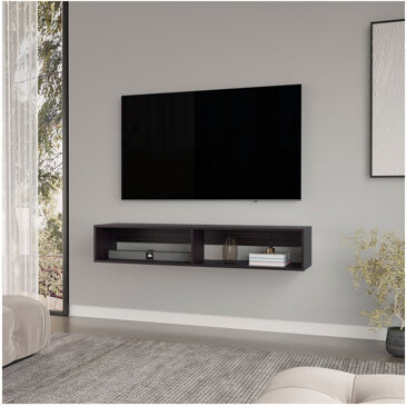Mercer41 Fallston Tv Stand , Living Room, Black