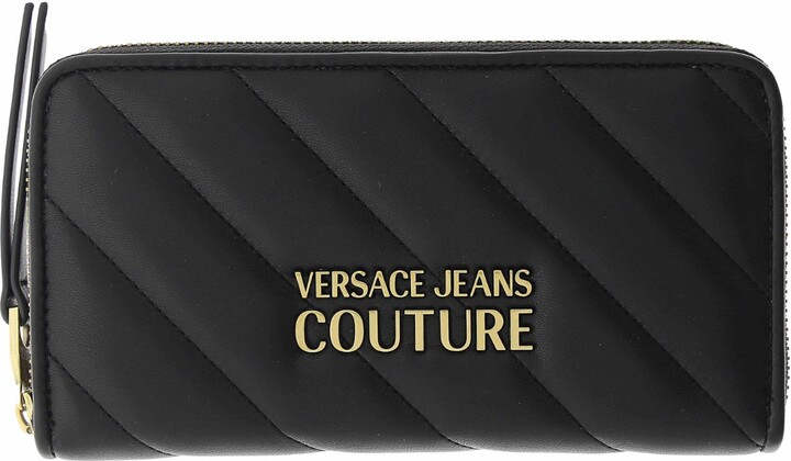 Versace Women's Black Wallets & Card Holders | ShopStyle