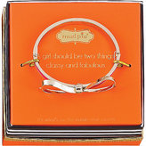 Thumbnail for your product : Mud Pie Hidden Message Bow Bangle