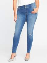 Thumbnail for your product : Old Navy High-Waisted Built-In Sculpt Plus-Size Rockstar Super Skinny Jeans