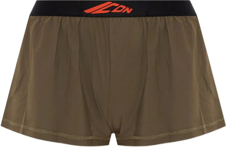 DSQUARED2 Logo-Print Elastic-Waist Briefs