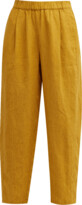Thumbnail for your product : Eileen Fisher Petite Cropped Linen Lantern Pants