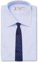 Thumbnail for your product : Turnbull & Asser Blue Slim-Fit Checked Cotton Shirt