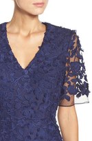Thumbnail for your product : Adrianna Papell Women's Lace Mesh Fit & Flare Dress