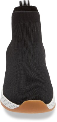 teddy knit sneaker boot