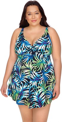 croft and barrow plus size bathing suits