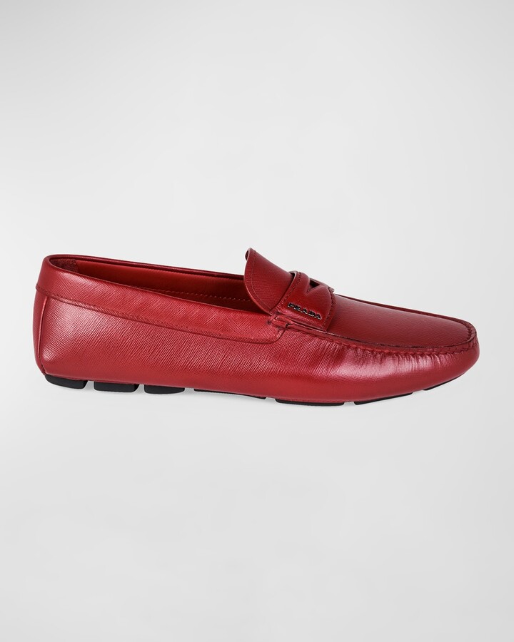 Prada Red Men's Shoes | Shop the world's largest collection of 