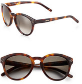 Thumbnail for your product : Chloé Round Plastic Sunglasses