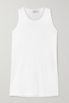 Thumbnail for your product : Saint Laurent Cotton-jersey Tank - White