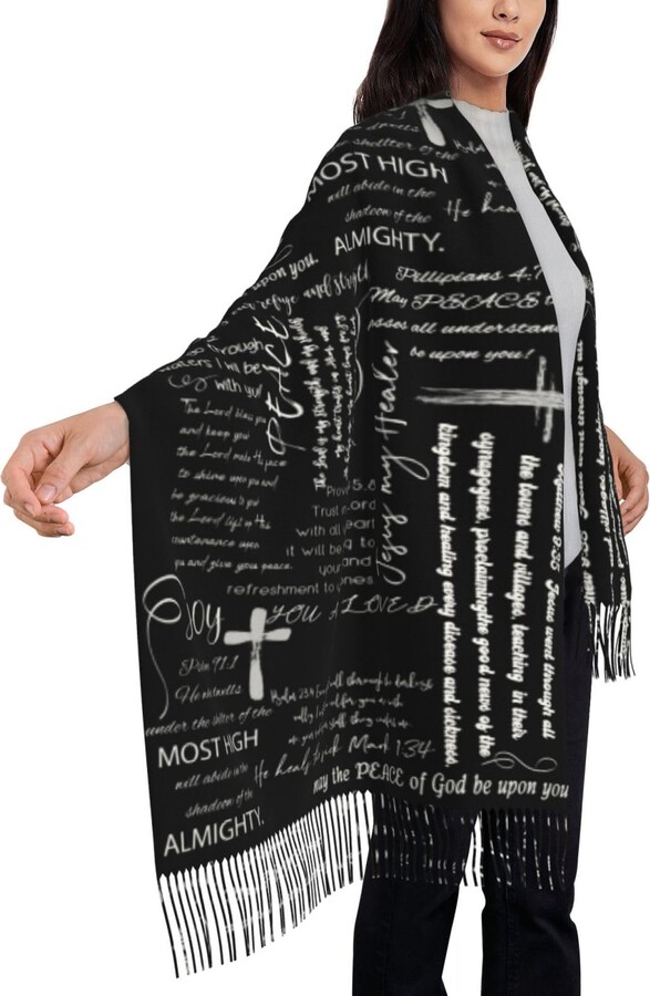YQIUSM Prayer Shawl Christian Wrap Scarf Prayer Shawls For Women