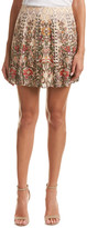 Thumbnail for your product : Haute Hippie Sagat Silk A-Line Skirt