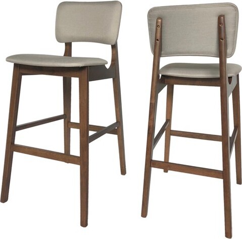 GDFStudioTallyMidCenturyModernFabricUpholsteredWooden30.5\