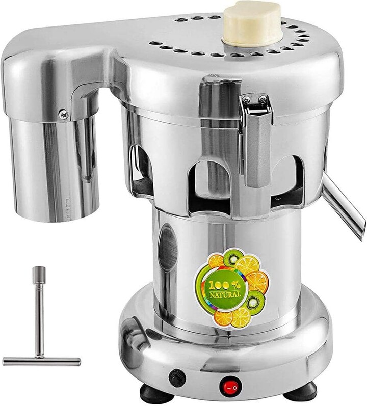 SKYSHALO Commercial Juice Extractor Heavy Duty Juicer Aluminum Casting and Stainless Steel Constructed Centrifugal Juice