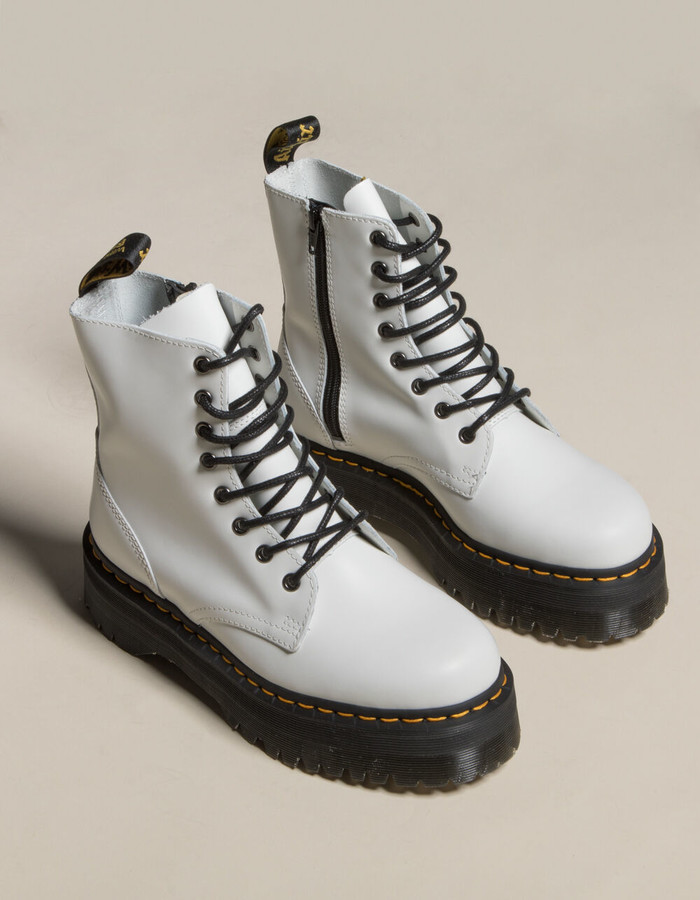 dr martens white platform