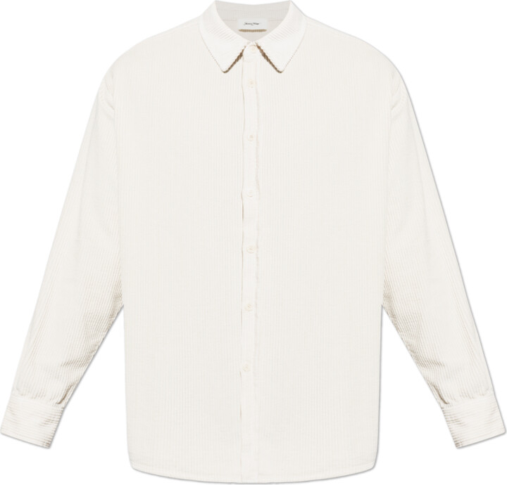 American Vintage Corduroy Shirt  - Cream