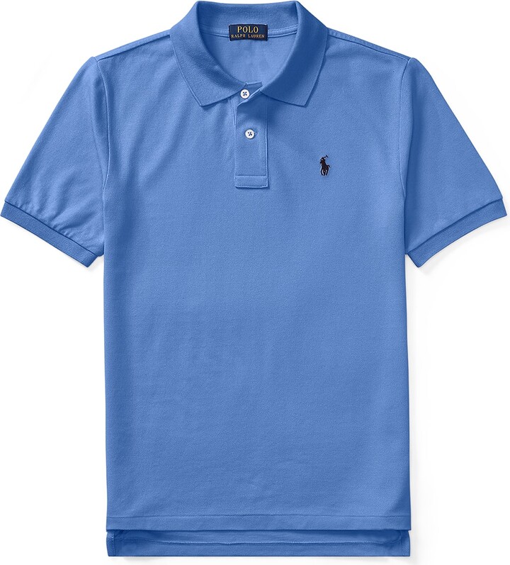 Ralph Lauren Kids Short-Sleeve Logo Embroidery Polo Shirt, Size 2-7
