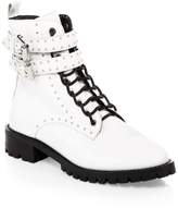 Thumbnail for your product : Rebecca Minkoff Jaiden Stud Leather Combat Boots