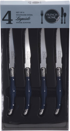 BRUNELLO CUCINELLI Set of Two Horn and Stainless Steel Cheese Knives for Men