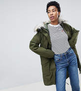 Thumbnail for your product : ASOS Tall TALL Oversized Parka with Padded Liner