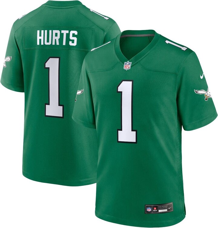 Nike Men's Jalen Hurts Kelly Green Philadelphia Eagles Alternate Game Player Jersey