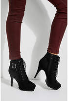 Thumbnail for your product : GUESS Luggy Buckle Platform Booties